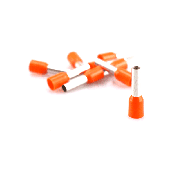 Adereindhuls - 4,00mm² - oranje - 500 stuks