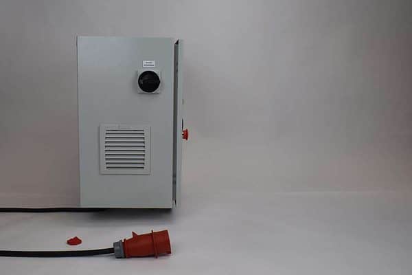 230V - Staal - 0,75 kW - start/stop - storing - potmeter - ventilator - noodstop - Afbeelding 2