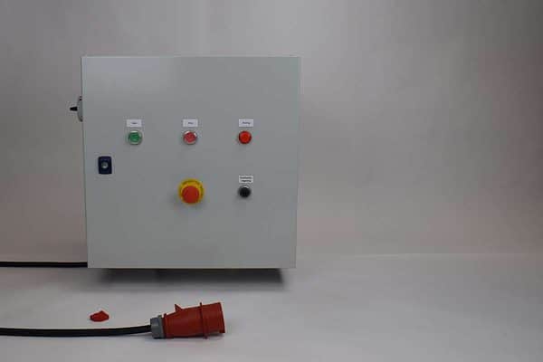 230V - Staal - 0,75 kW - start/stop - storing - potmeter - ventilator - noodstop