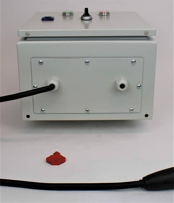 230V - Staal - 1,5 kW - start/stop - potmeter - ventilator - Afbeelding 3