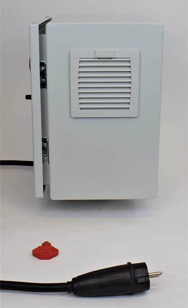 230V - Staal - 1,5 kW - start/stop - potmeter - ventilator - Afbeelding 4