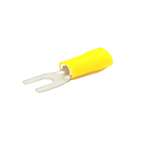 Kabelschoen - M3/vork - 4,0 tot 6,0 mm² - geel - 100 stuks